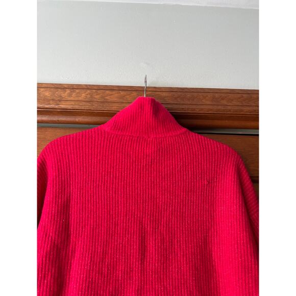 Abercrombie & Fitch Women's Classic Easy Turtleneck Ribbed Sweater Pink Size XS - Picture 12 of 14